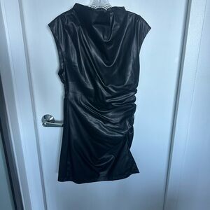 Vici Sleek Black Mini Dress